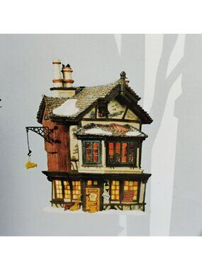 Dept 56 Dickens Village Series Ebenezer Scrooges House A Christmas Carol NEW